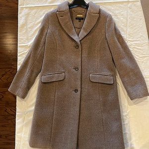Talbots 100% Wool Mid-length Coat; EXCELLENT condition, no stains, no rips/tears